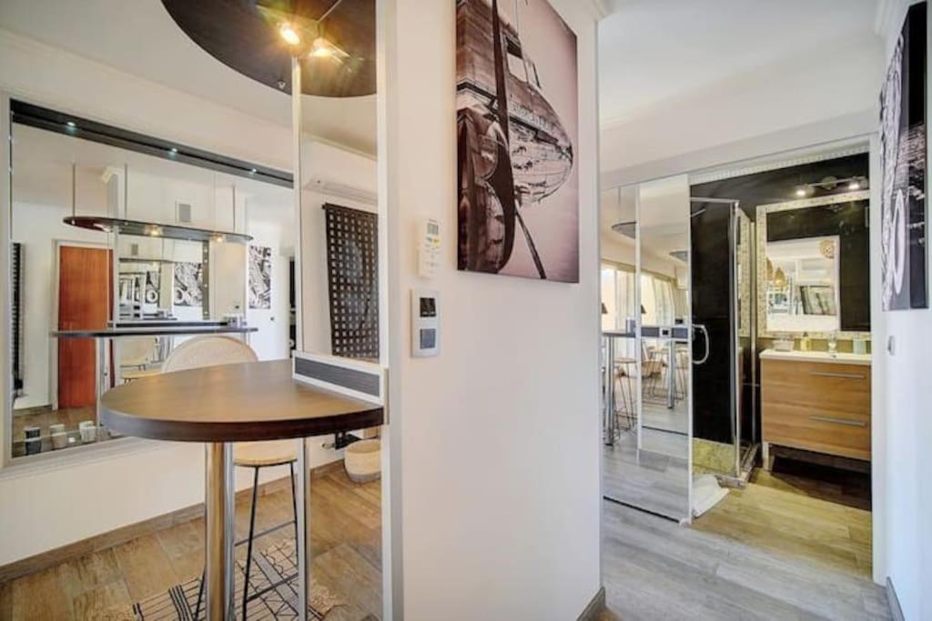Beautiful 28M2 Studio With Balcony Cannes Bagian luar foto