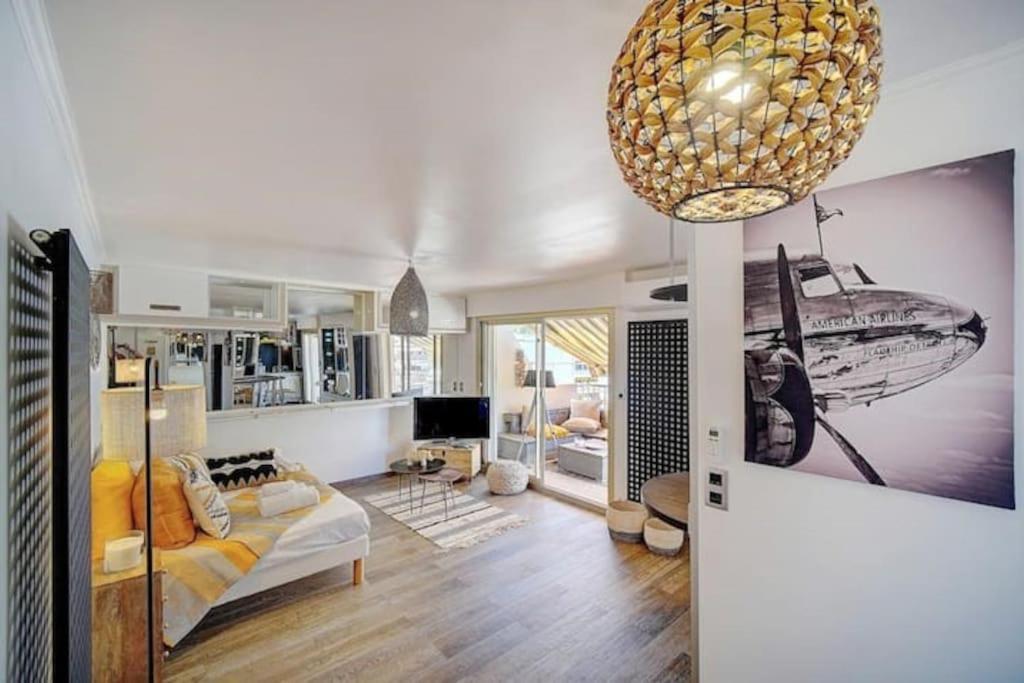 Beautiful 28M2 Studio With Balcony Cannes Bagian luar foto