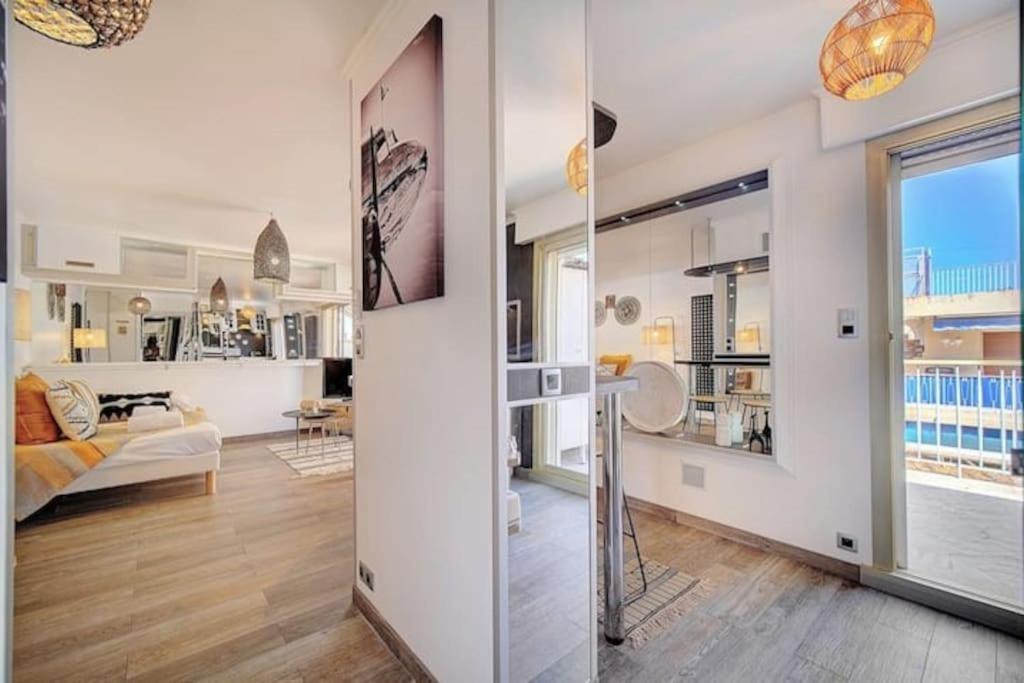 Beautiful 28M2 Studio With Balcony Cannes Bagian luar foto